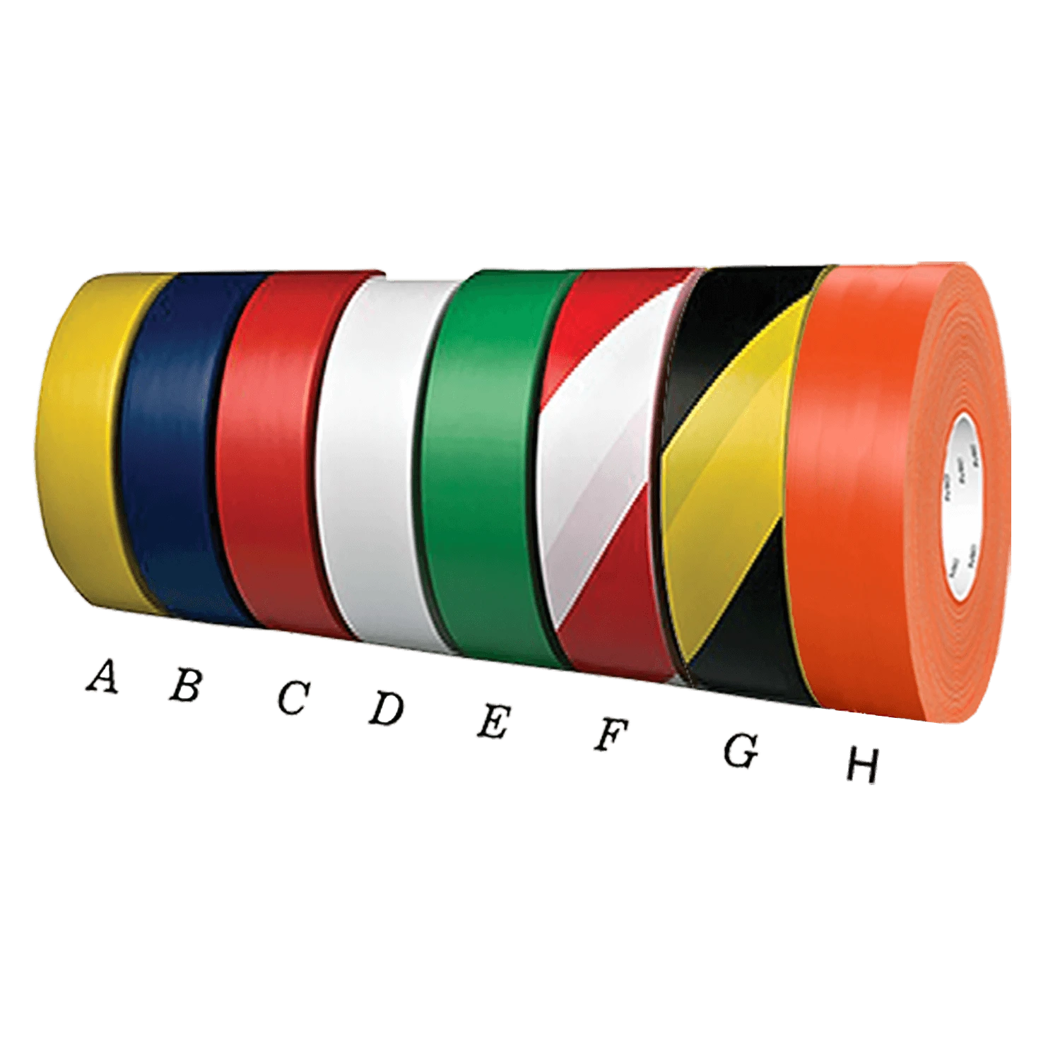 Yer Işaretleme Bandı Turuncu 10 cm